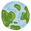 Illustration of the Earth